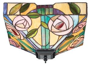 Endon 70699 - Stropné svietidlo Tiffany WILLOW 2xE27/60W/230V 35x35 cm