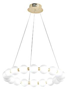 Toolight Dizajnové LED osvetlenie Horizont Circle G025-CP zlaté