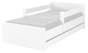 Odnímateľná zábrana k detskej posteli MAX - 2x krátka - biela