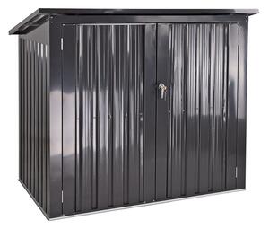 DEMA Kovový box na smetné nádoby 154x97x115/133 cm DMB2
