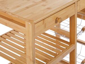 Servírovací stolík Morza (svetlé drevo). Vlastná spoľahlivá doprava až k Vám domov. 1081542