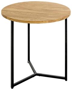 PRÍRUČNÝ STOLÍK, dub, čierna, farba duba - Stolíky do obývačky, Online Only
