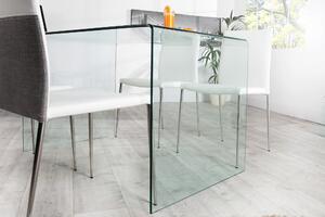 Stôl Fantome 120cm sklo