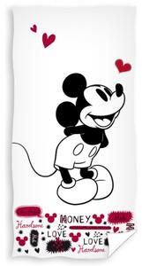 Detská osuška Zamilovaný Mickey Mouse 70x140 cm