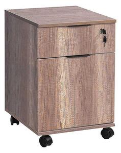 Adore Furniture Kancelárský kontajner 61x41 cm hnedá AD0088 + záruka 3 roky zadarmo