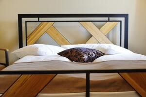 IRON-ART DOVER - kovová posteľ v industriálnom štýle 160 x 200 cm