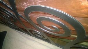IRON-ART RONDA - dizajnová kovová posteľ, kov