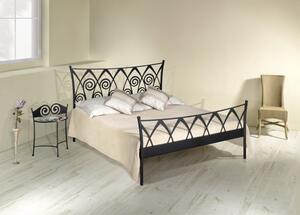 IRON-ART RONDA - dizajnová kovová posteľ 180 x 200 cm