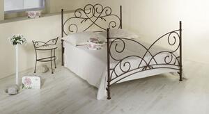 IRON-ART ANDALUSIA - exkluzívna kovová posteľ 90 x 200 cm
