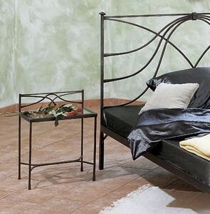 IRON-ART CALABRIA - luxusná kovová posteľ 140 x 200 cm