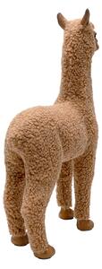 Happy Alpaca dekorácia hnedá 38 cm