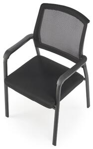 Konferenčná stolička BIRGIN čierna