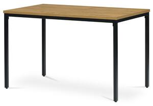 Stôl jedálenský, MDF doska, dyha divoký dub 120 (a-631 divoký dub)