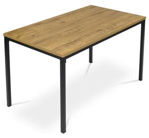 Stôl jedálenský, MDF doska, dyha divoký dub 120 (a-631 divoký dub)