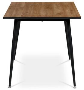 Stôl jedálenský, MDF doska, dyha divoký dub 160x80 (a-686 divoký dub)