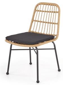 Jedálenská stolička SCK-401 prírodná