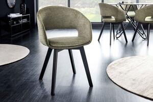 Dizajnová stolička Colby zelená