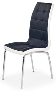 Jedálenská stolička SCK-186 čierna/biela