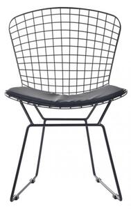 Jedálenská stolička INDUSTRIAL čierna ALL 850085