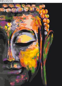 Maľovanie podľa čísiel pokojný Budha