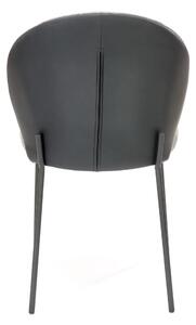 Jedálenská stolička SCK-471 sivá/čierna