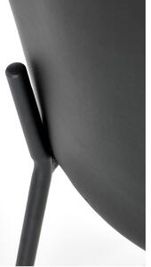 Jedálenská stolička SCK-471 sivá/čierna