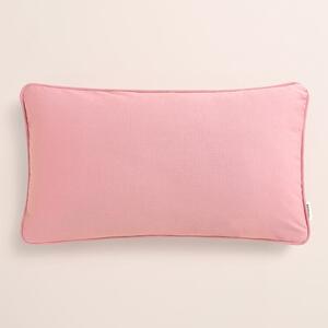 Elegantná obliečka na vankúš v tmavoružovej farbe 30 x 50 cm Ružová