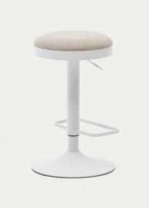 ZAIB WHITE barová stolička Béžová
