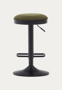 ZAIB BLACK barová stolička Zelená