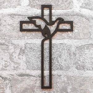 DUBLEZ | Kresťanský krížik z dreva na stenu