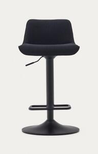 ZENDA BLACK barová stolička Čierna