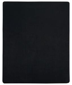 Plachty Jersey 2 ks čierna 90x200 cm bavlna