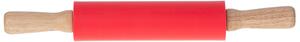 Silikónový valček na pečivo 38 cm červený