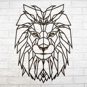 DUBLEZ | Polygonálny obraz leva na stenu