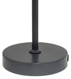 Nabíjateľná stolová lampa Dyberg Larsen Stockholm, sivá