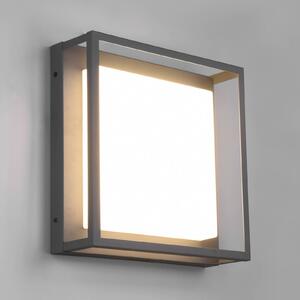 LED vonkajšie stropné svietidlo Witham IP54, CCT, antracitová farba