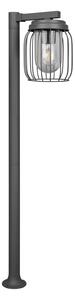 Cestné svetlo Tuela, výška 100 cm, antracit/čierna farba