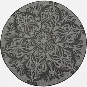 Šnúrkový obojstranný koberec Brussels 205168/11010 Night Silver Ornament