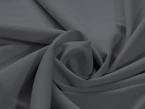 Biante Dekoračná obliečka na vankúš s lemom Rongo RG-076 Sivá 45 x 45 cm