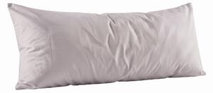 Kvalitex Bavlnená obliečka na relaxačný vankúš svetlo sivá 45x120cm