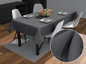Biante Dekoračný obdĺžnikový obrus Rongo RG-076 Sivý 50x100 cm