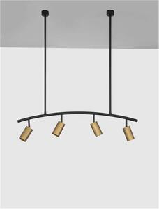 LED luster Pogno 965 čierne