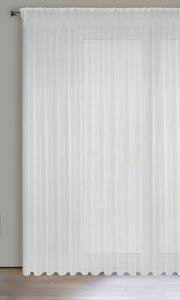EUROFIRANY Polopriehľadný záves 350 cm x 250 cm biela 100 % polyester