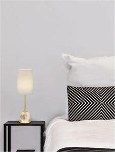 Rustikálna stolová lampa Brillante 15.5 zlaté