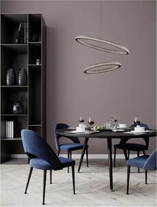 LED luster Ginevra 60.5 čierne
