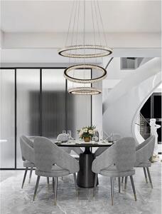LED luster Ginevra 51 čierne