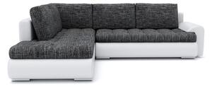 Rohová rozkladacia sedačka TONIO V, 230x75x200, lawa 17/soft 17, ľavá