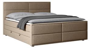 BOXSPRINGOVÁ POSTEĽ, 180/200 cm, béžová MID.YOU - Online Only zostavy, Online Only