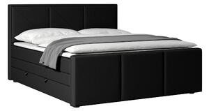 BOXSPRINGOVÁ POSTEĽ, 180/200 cm, kartón, kompozitné drevo, čierna MID.YOU - Online Only zostavy, Online Only