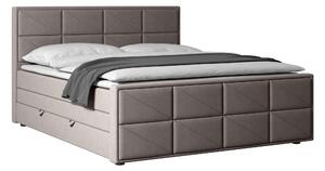 BOXSPRINGOVÁ POSTEĽ, 180/200 cm, svetlosivá MID.YOU - Online Only zostavy, Online Only